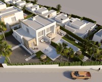 Neue Gebäude - Doppelhaushälfte - Algorfa - La Finca Golf
