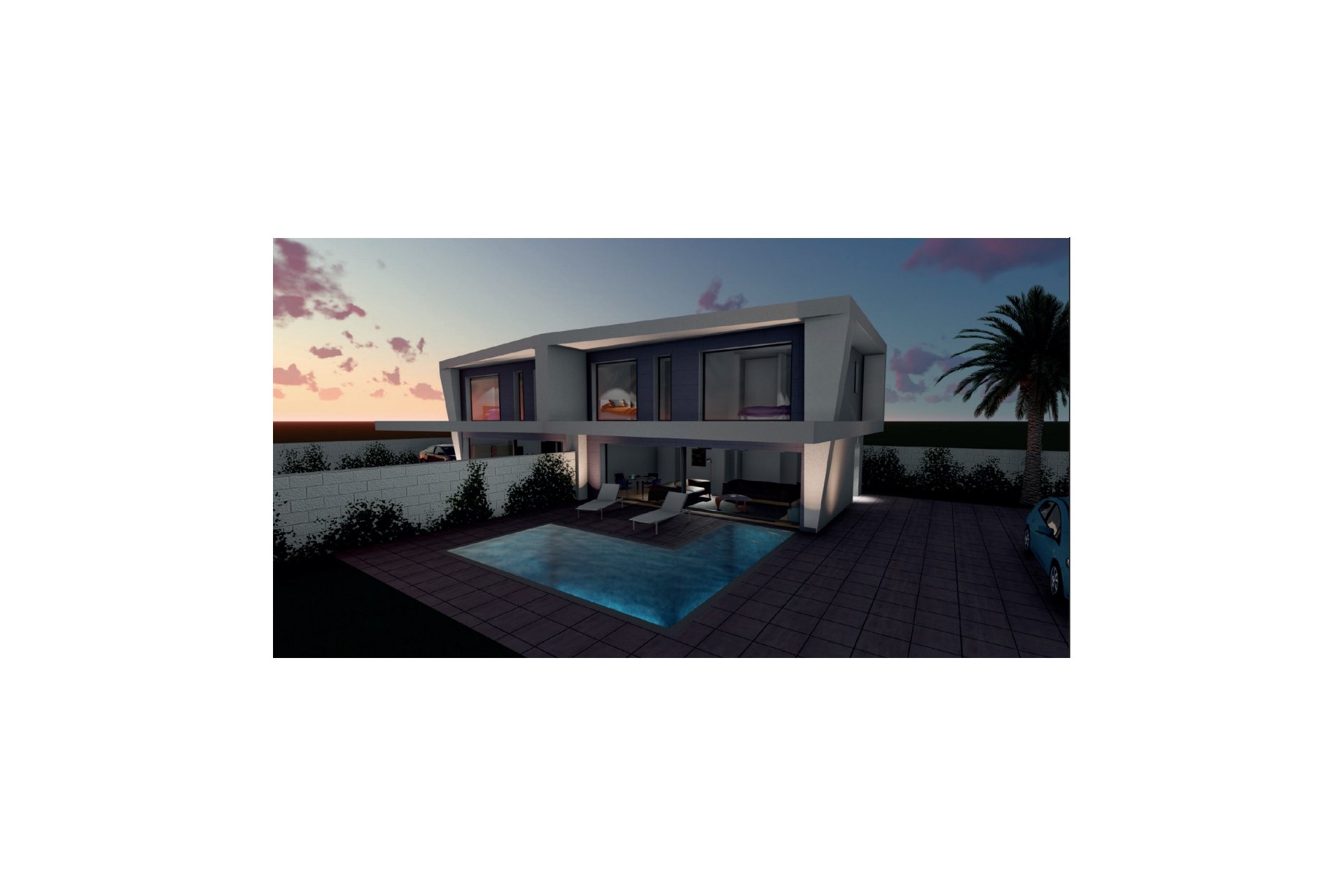 Neue Gebäude - Doppelhaushälfte - Santa Pola - Gran Alacant