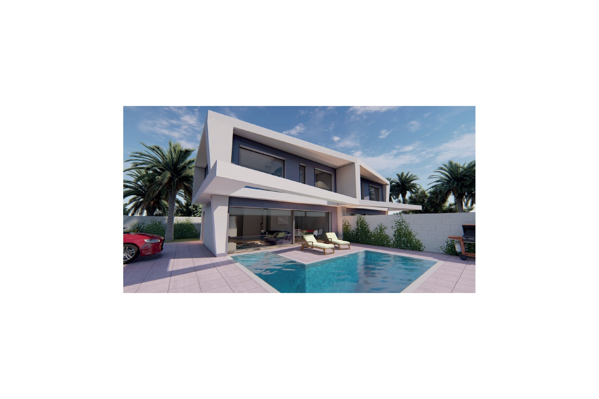 Neue Gebäude - Doppelhaushälfte - Santa Pola - Gran Alacant