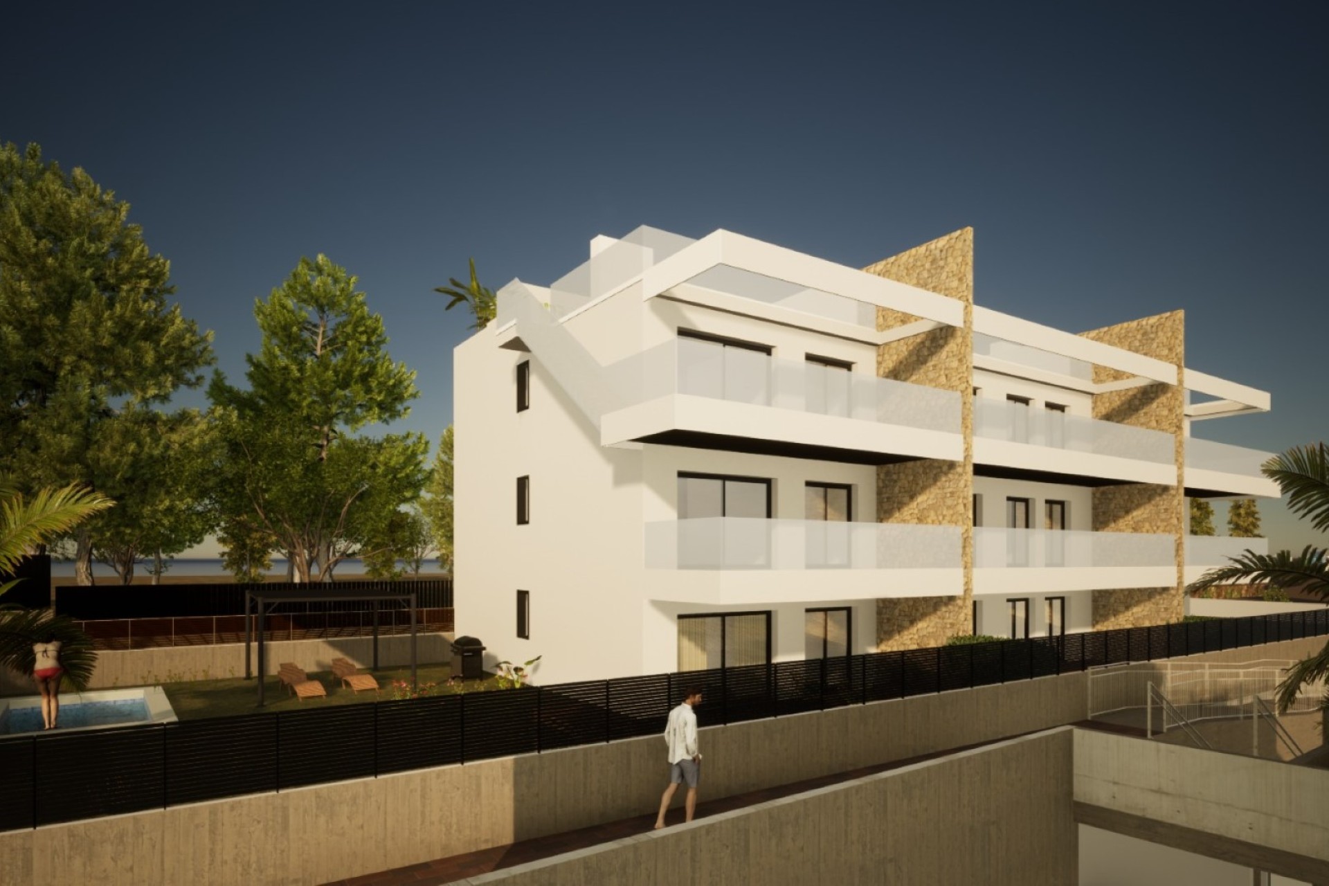 Neue Gebäude - Erdgeschoss - Finestrat