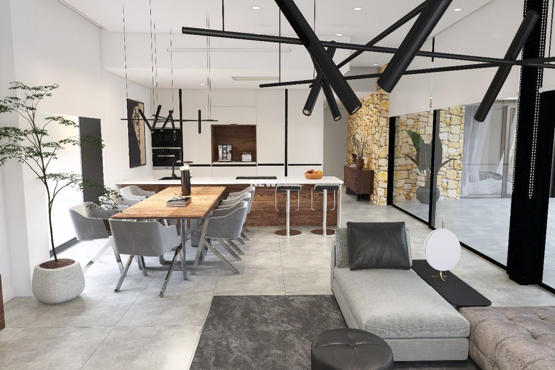 Neue Gebäude - Freistehend - Aspe