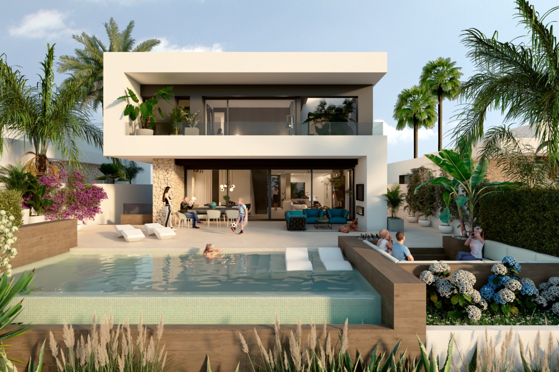 Neue Gebäude - Freistehende Villa - Algorfa - La Finca Golf
