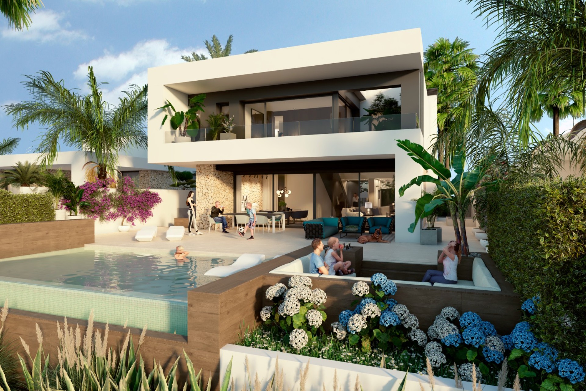 Neue Gebäude - Freistehende Villa - Algorfa - La Finca Golf