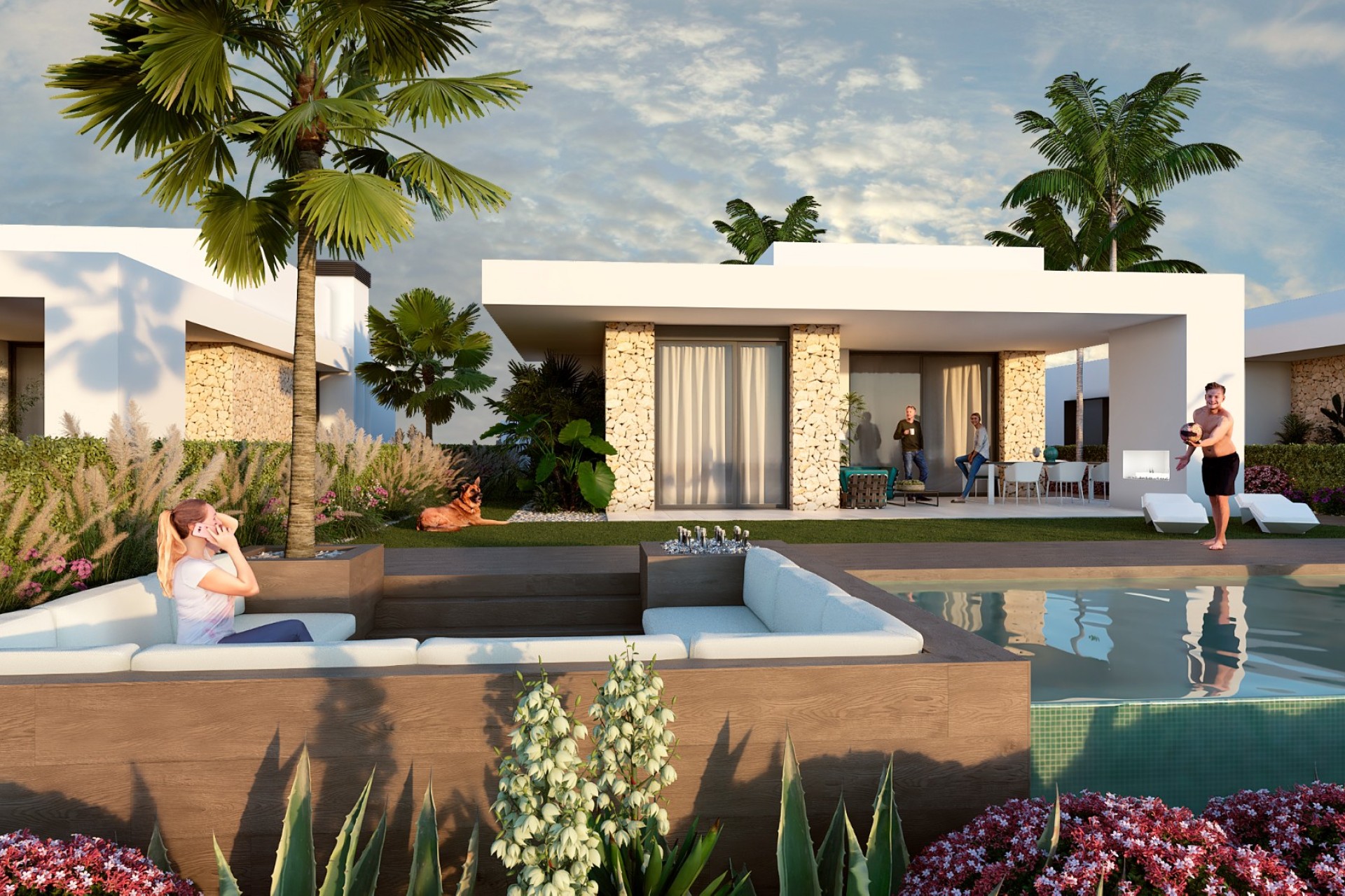Neue Gebäude - Freistehende Villa - Algorfa - La Finca Golf