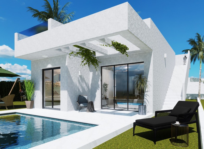 Neue Gebäude - Freistehende Villa - Algorfa - La Finca Golf