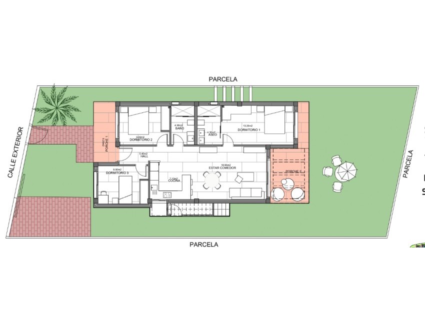 Neue Gebäude - Freistehende Villa - Algorfa - La Finca Golf