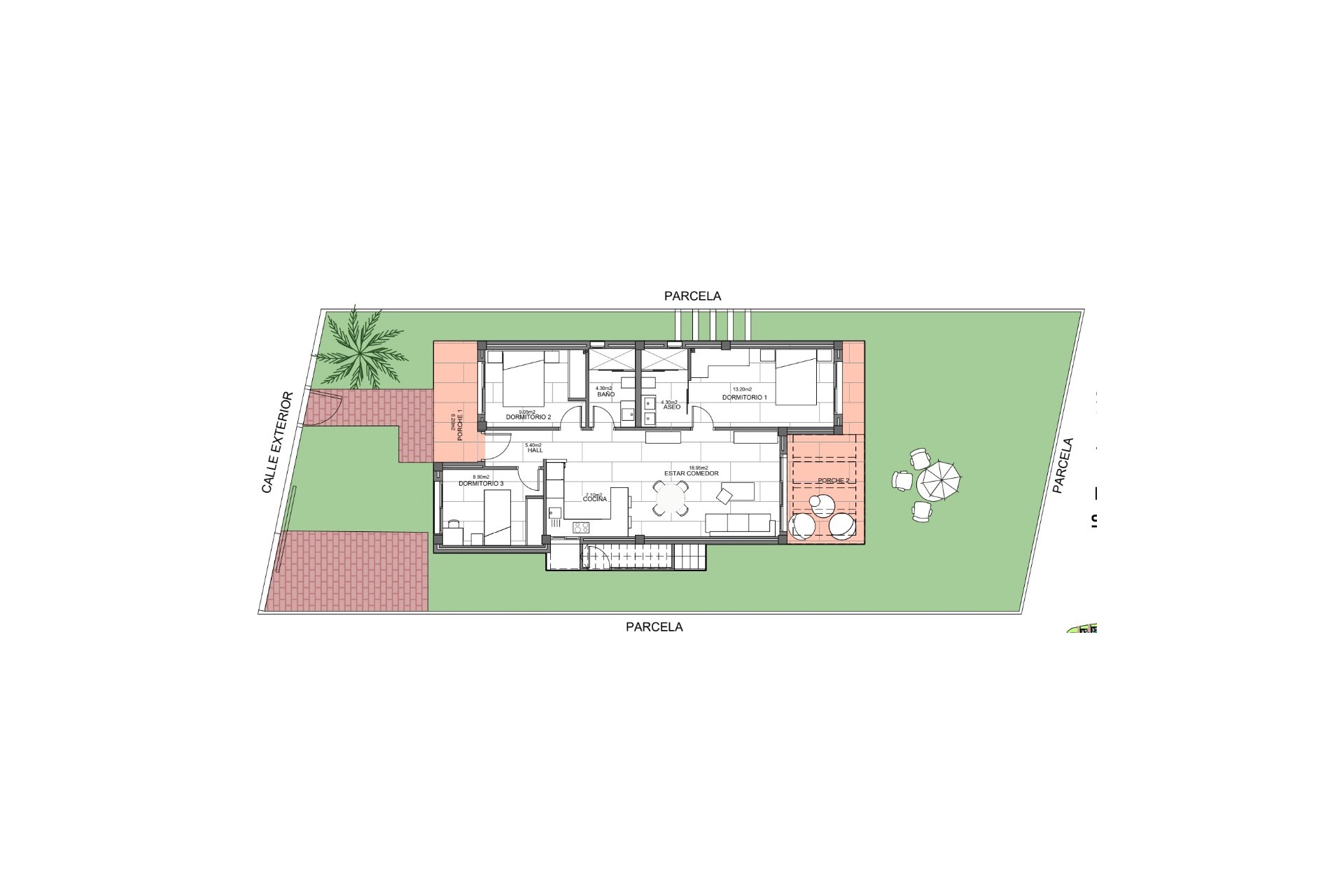 Neue Gebäude - Freistehende Villa - Algorfa - La Finca Golf