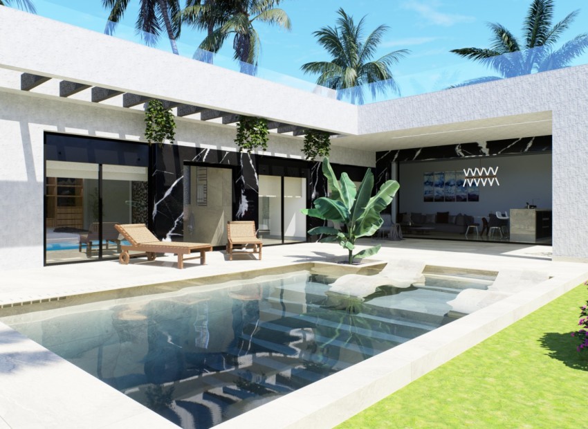 Neue Gebäude - Freistehende Villa - Algorfa - La Finca Golf