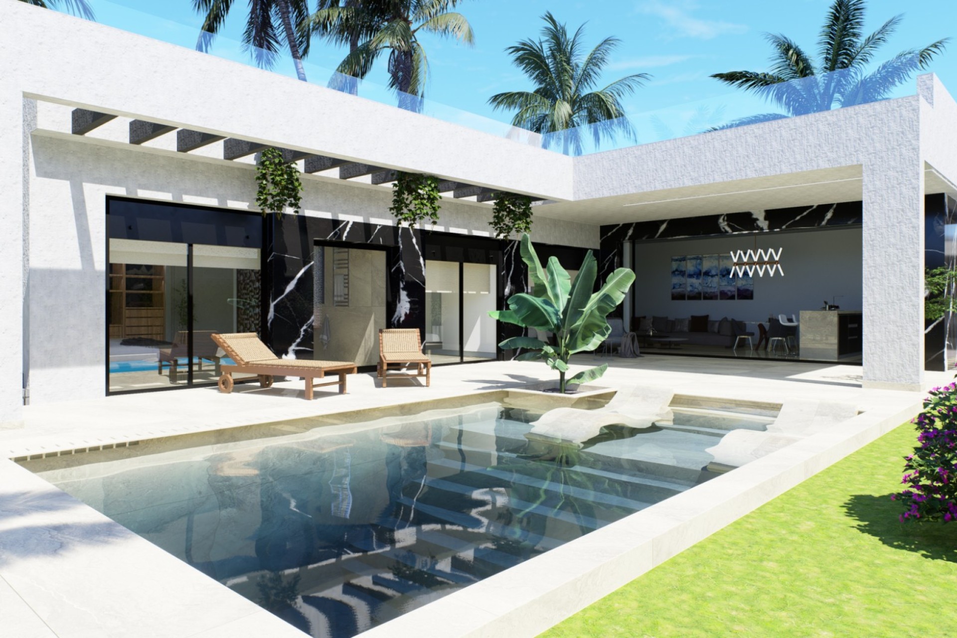 Neue Gebäude - Freistehende Villa - Algorfa - La Finca Golf