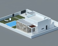Neue Gebäude - Freistehende Villa - La Marina - Urb. La Marina