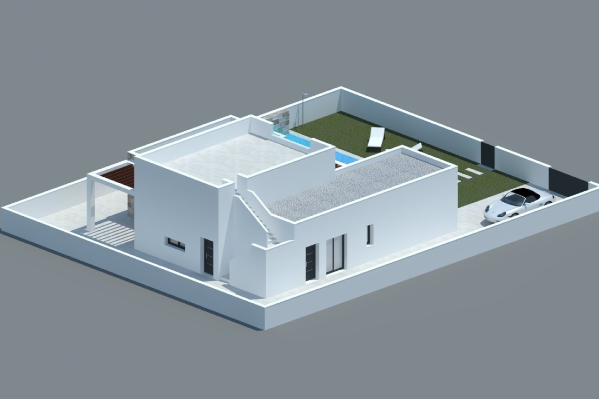 Neue Gebäude - Freistehende Villa - La Marina - Urb. La Marina