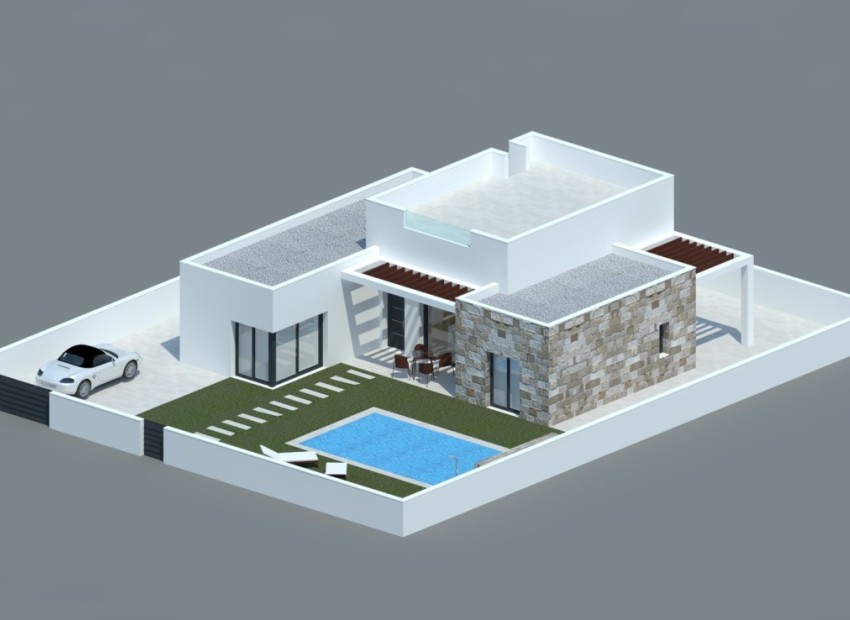 Neue Gebäude - Freistehende Villa - La Marina - Urb. La Marina