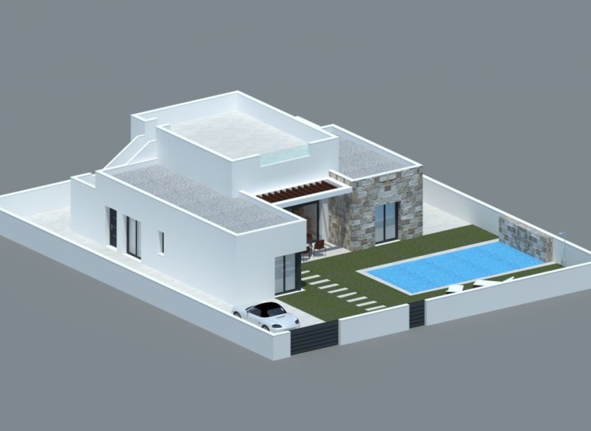Neue Gebäude - Freistehende Villa - La Marina - Urb. La Marina