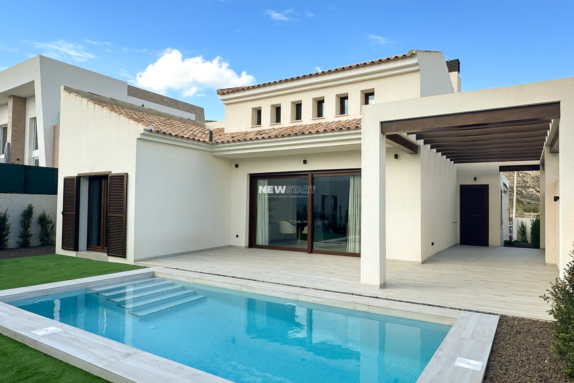 Neue Gebäude - Niedrig-Bungalow - Algorfa