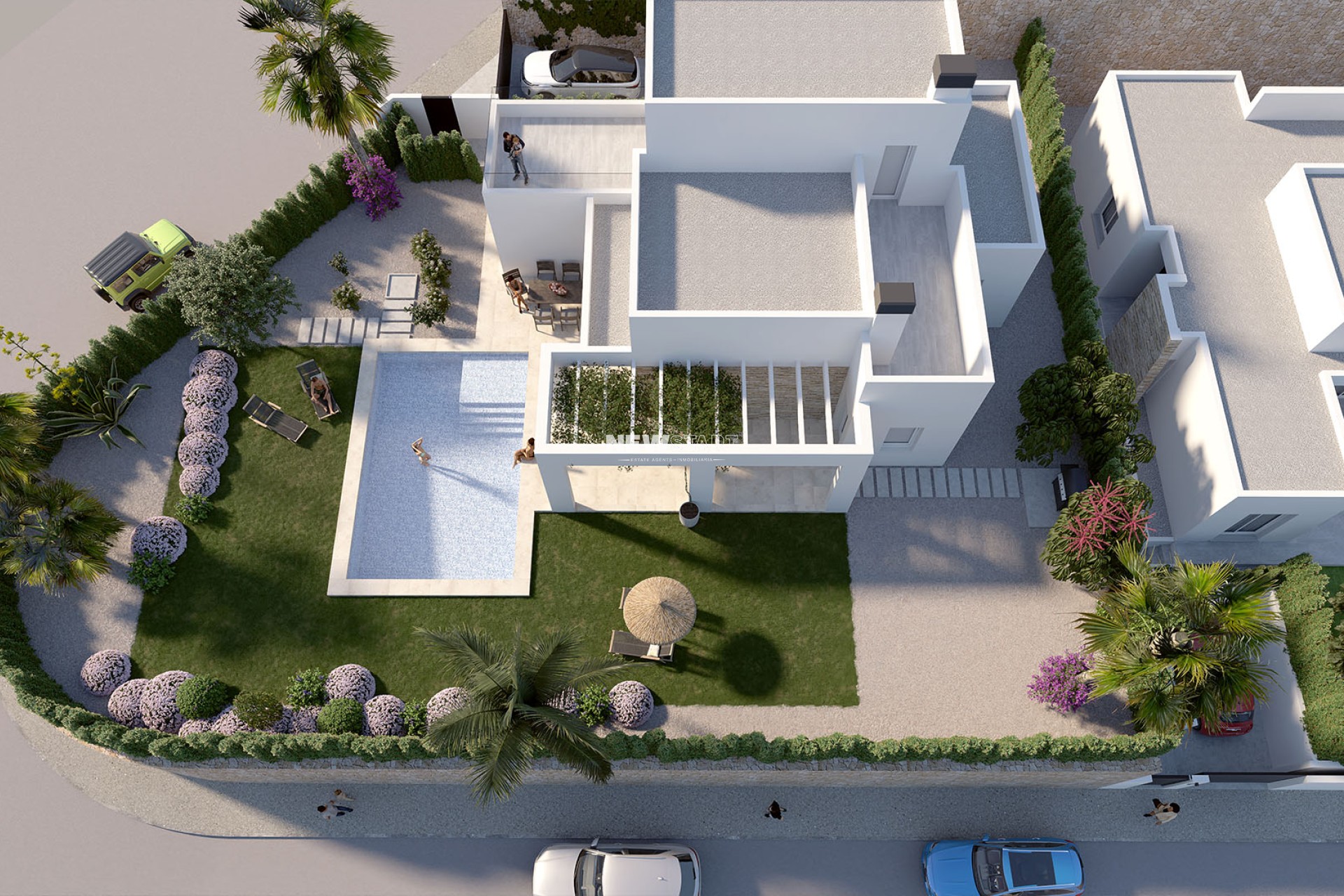 Neue Gebäude - Niedrig-Bungalow - Algorfa