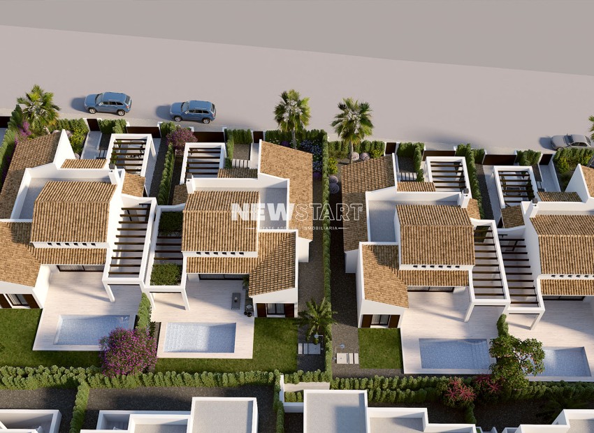 Neue Gebäude - Niedrig-Bungalow - Algorfa