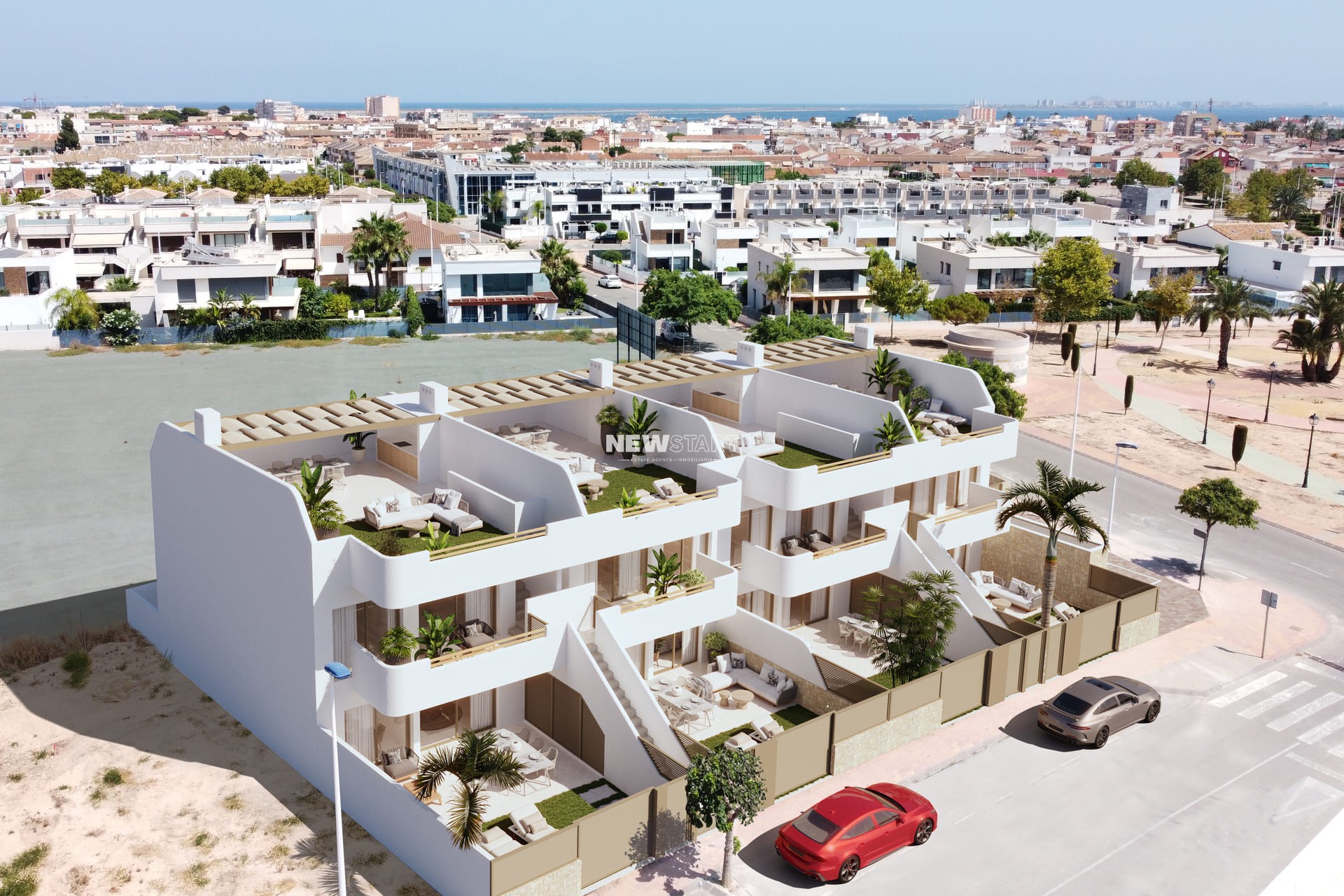 Neue Gebäude - Niedrig-Bungalow - San Pedro del Pinatar