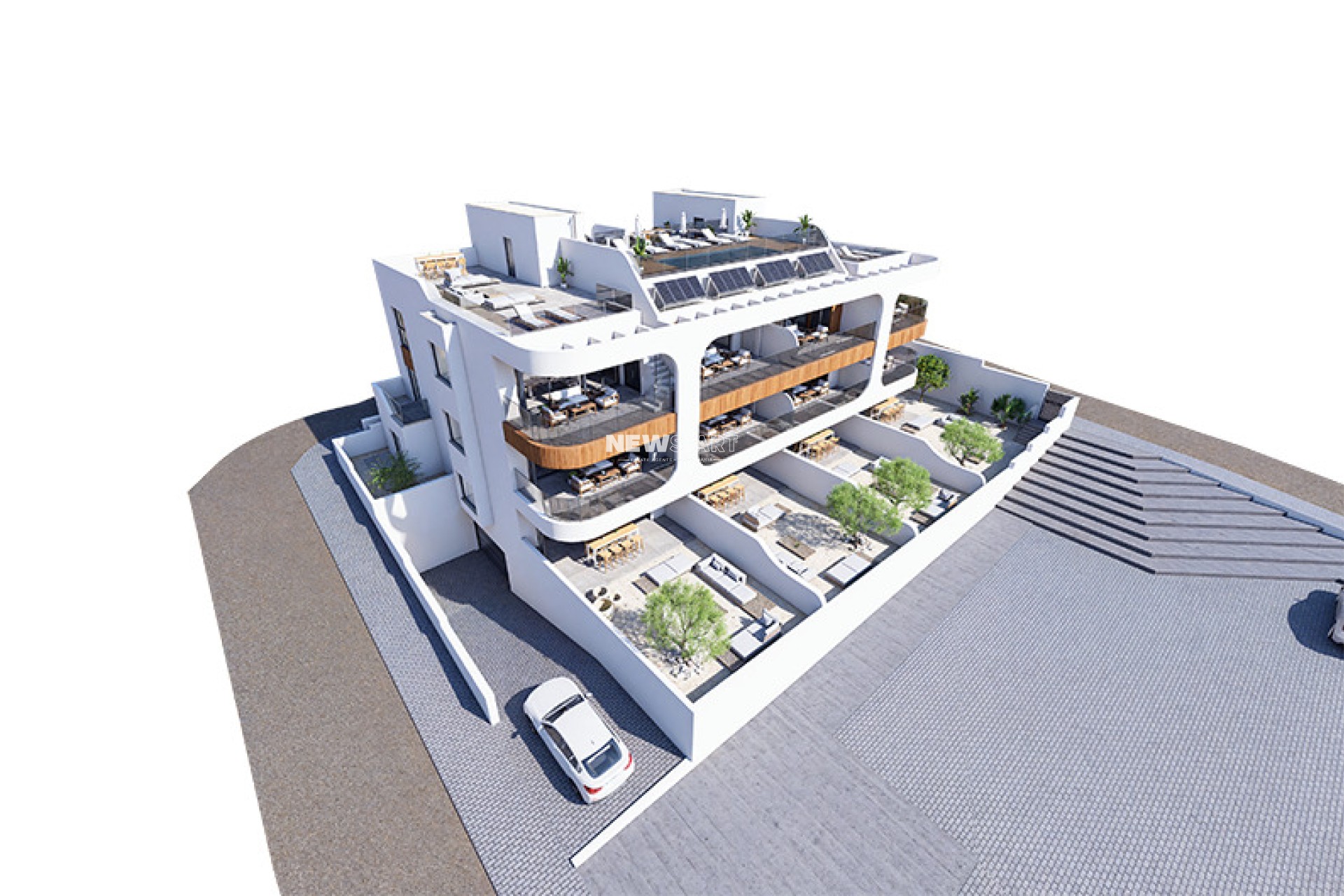 Neue Gebäude - Penthouse - Benijofar