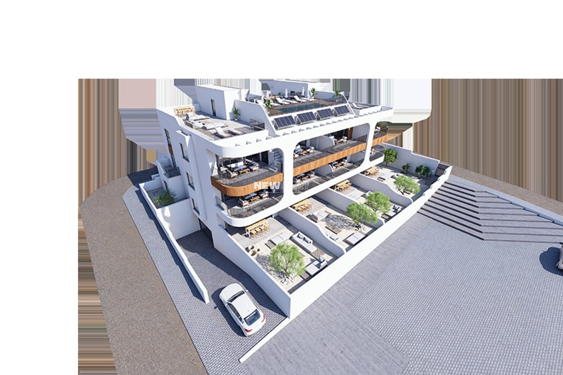 Neue Gebäude - Penthouse - Benijofar