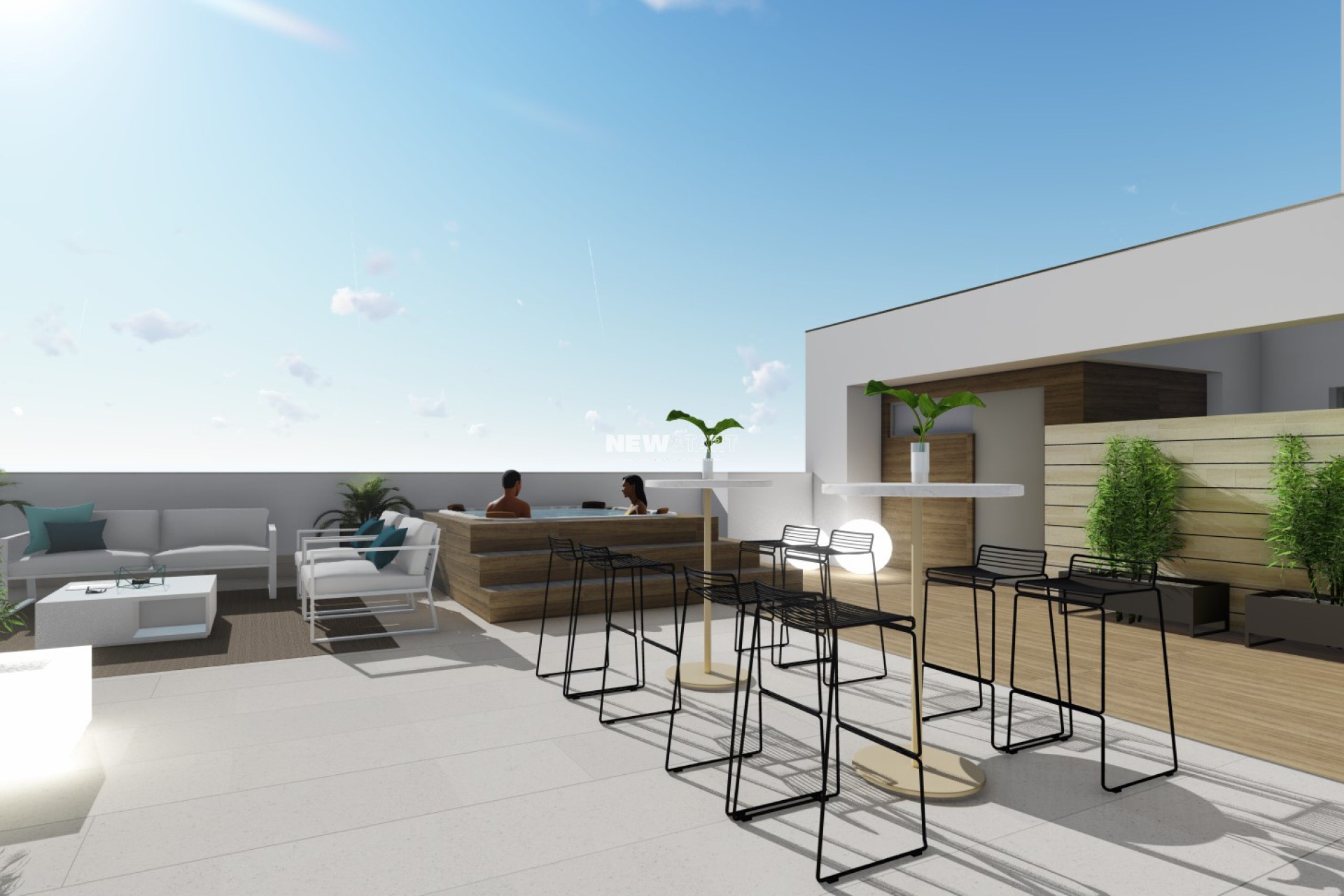Neue Gebäude - Penthouse - Torrevieja