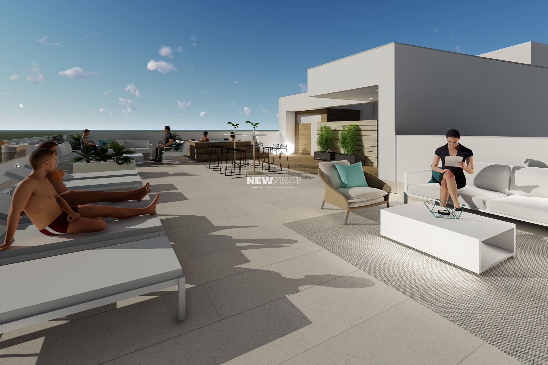 Neue Gebäude - Penthouse - Torrevieja