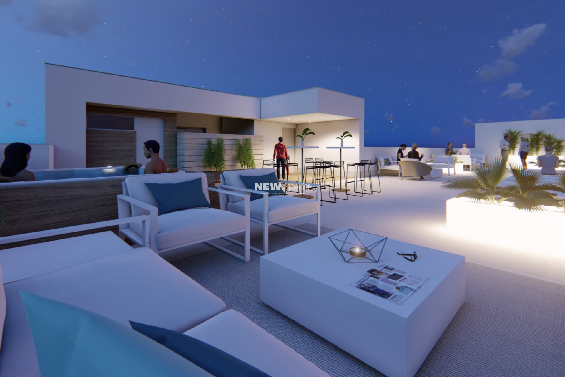 Neue Gebäude - Penthouse - Torrevieja