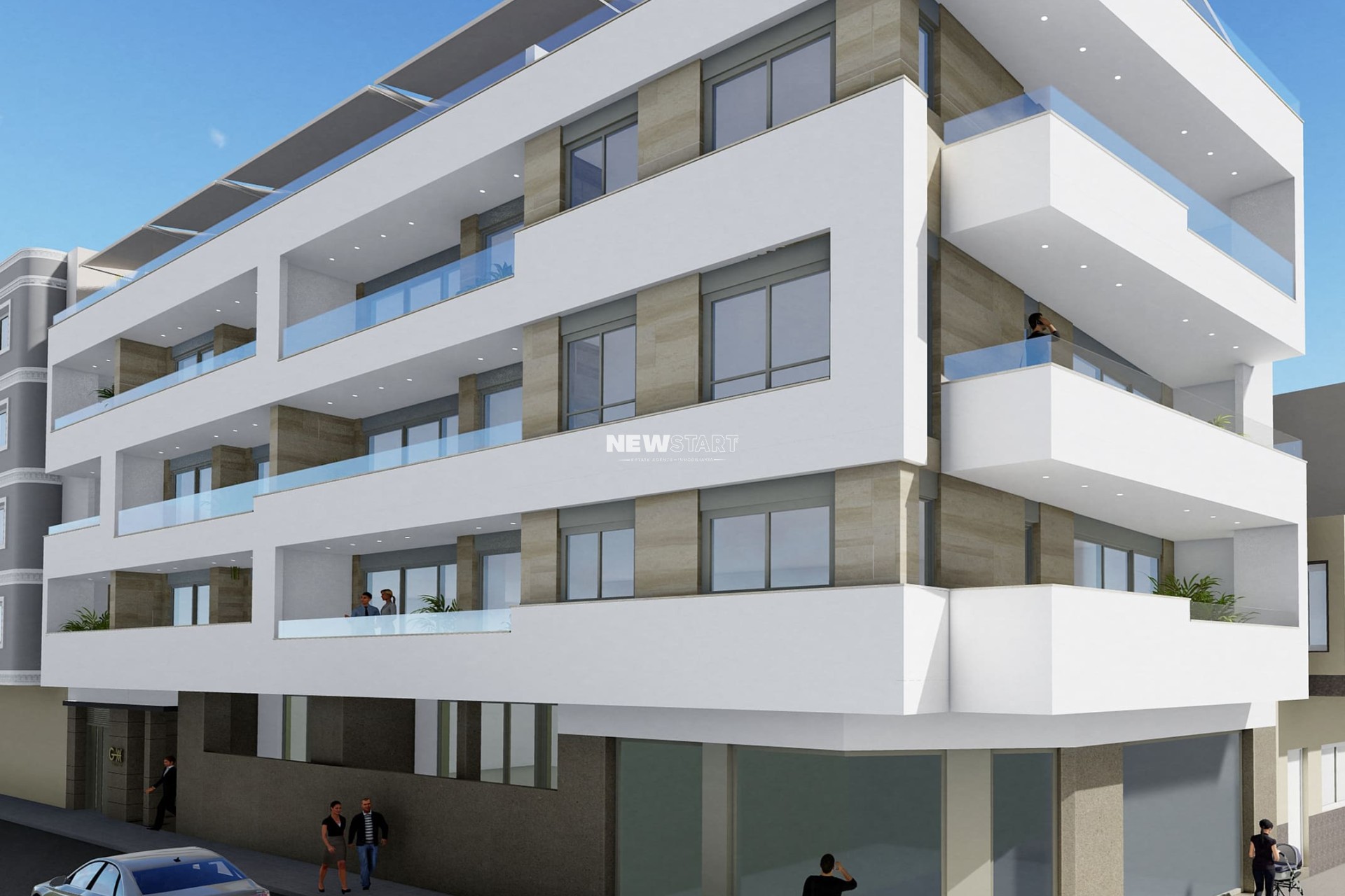 Neue Gebäude - Penthouse - Torrevieja