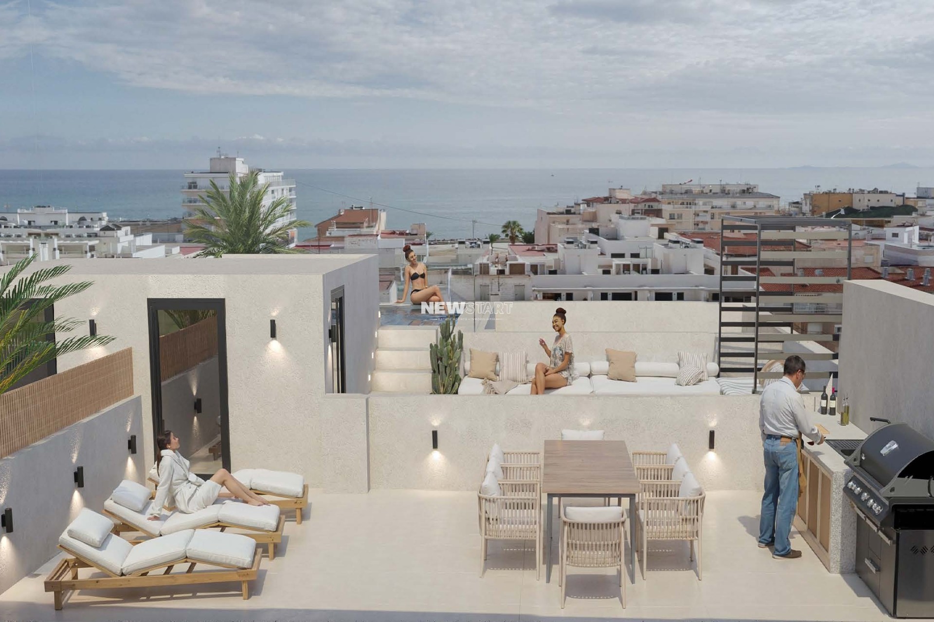 Neue Gebäude - Penthouse - Torrevieja