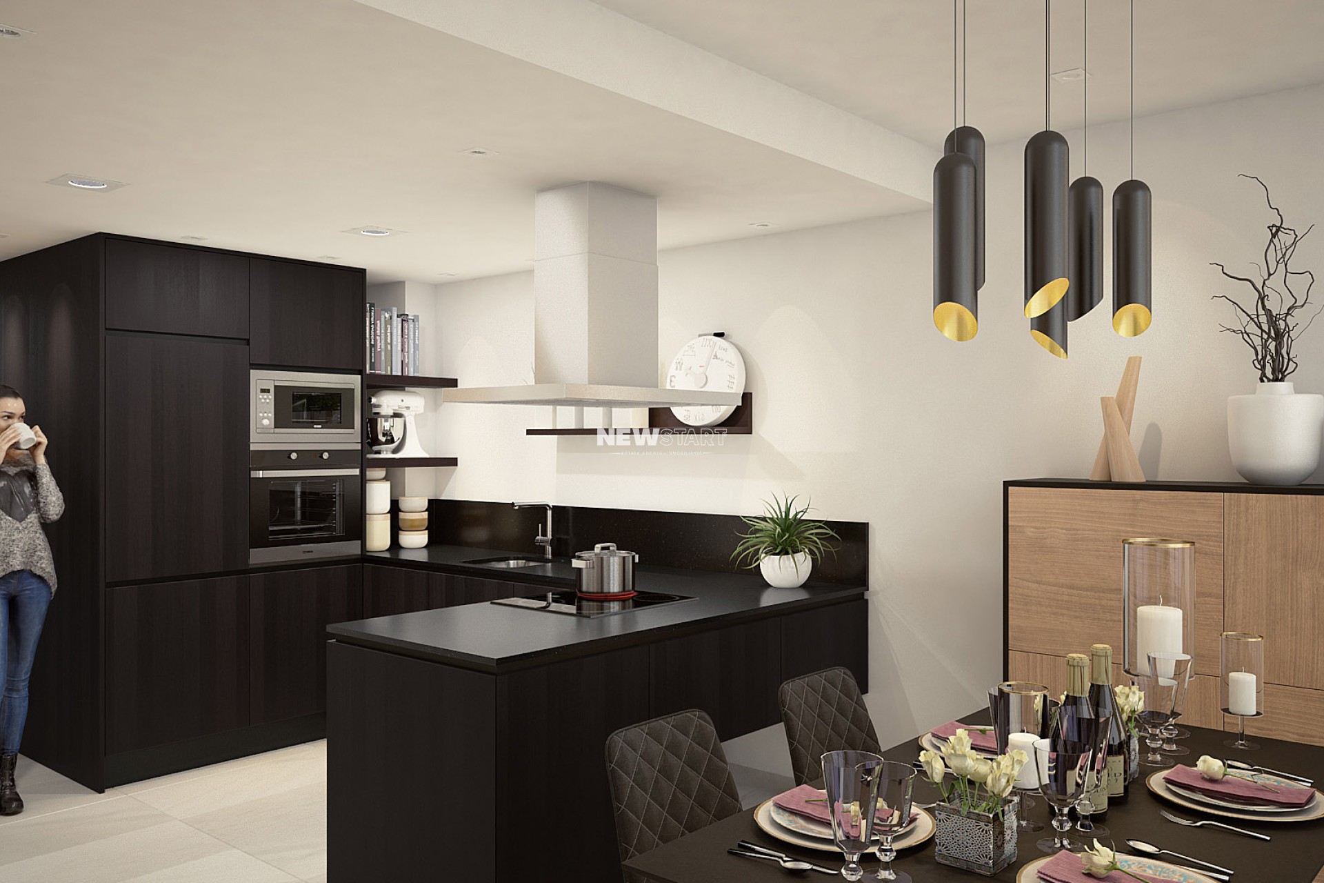 Neue Gebäude - Reihenhaus - Algorfa