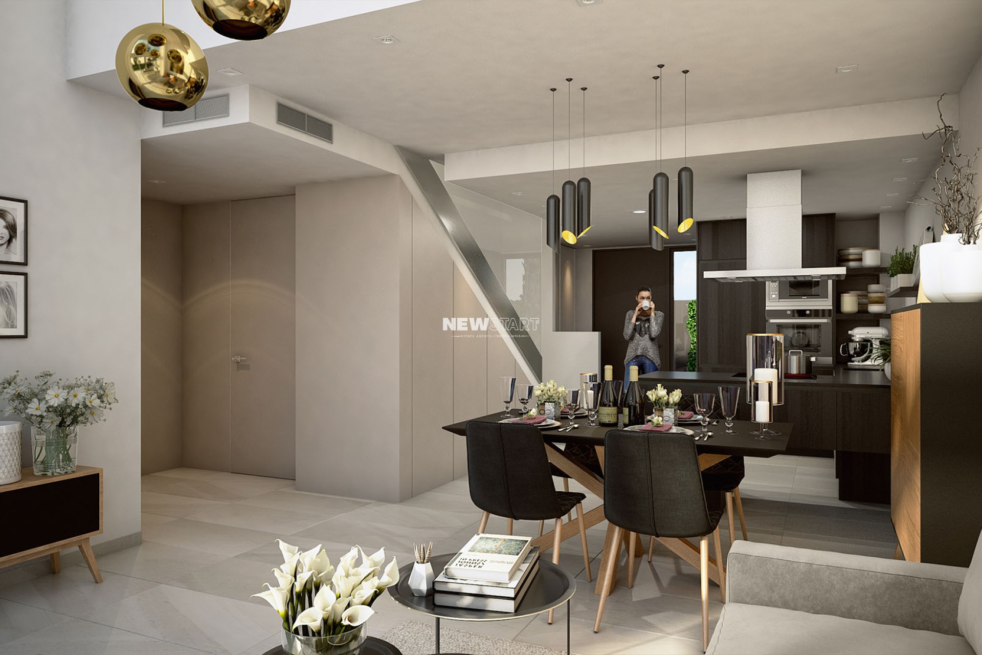 Neue Gebäude - Reihenhaus - Algorfa