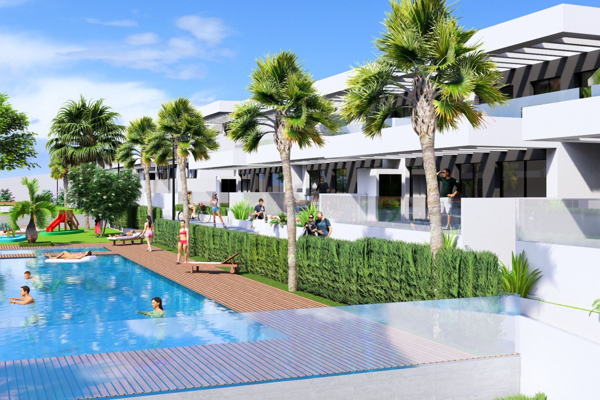 Neue Gebäude - Wohnung - Algorfa - La Finca Golf