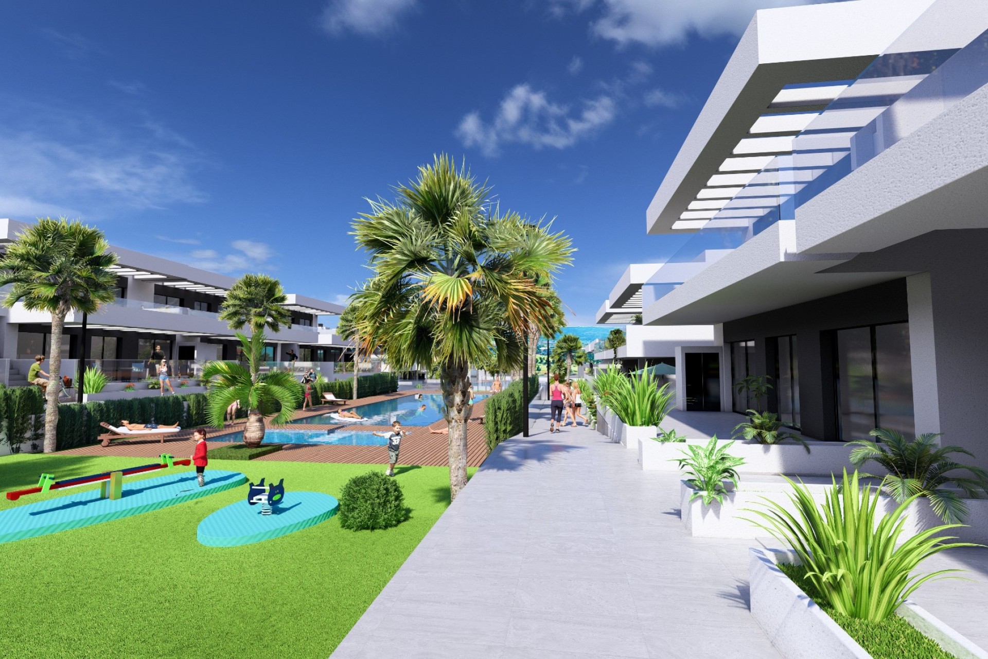 Neue Gebäude - Wohnung - Algorfa - La Finca Golf