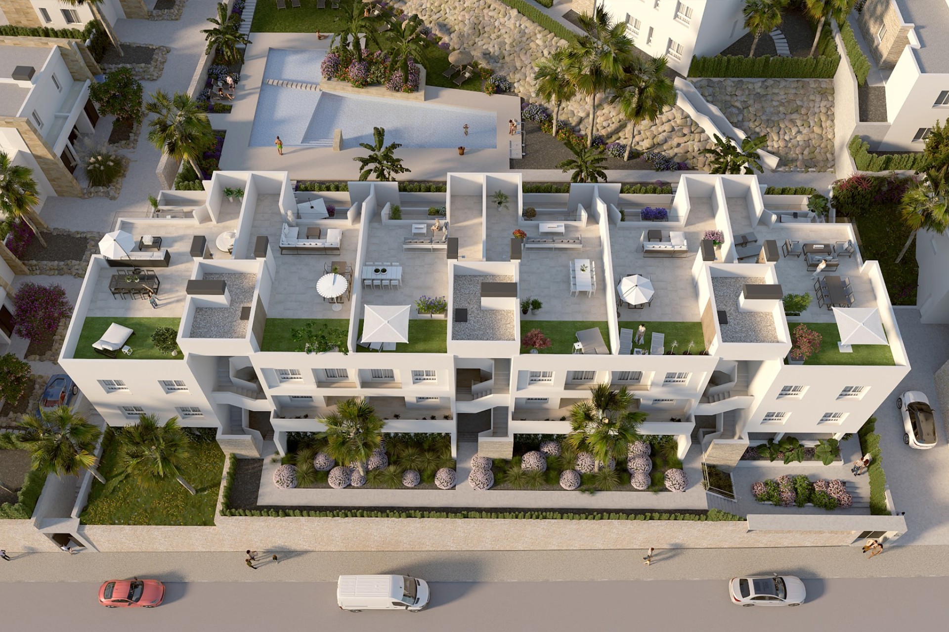Neue Gebäude - Wohnung - Algorfa - La Finca Golf