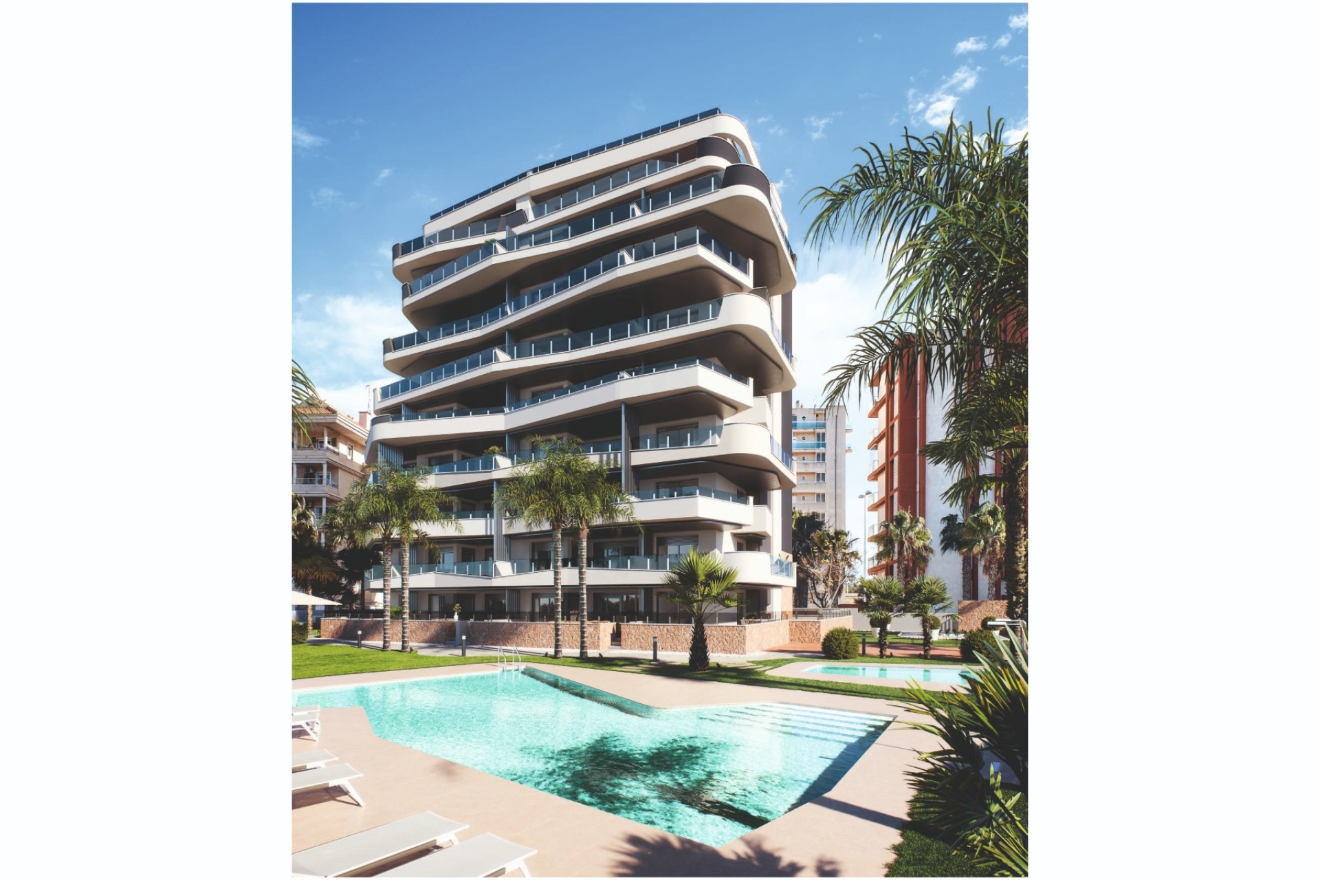Neue Gebäude - Wohnung - Orihuela Costa - Playa Flamenca