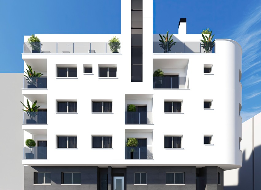 Neue Gebäude - Wohnung - Torrevieja