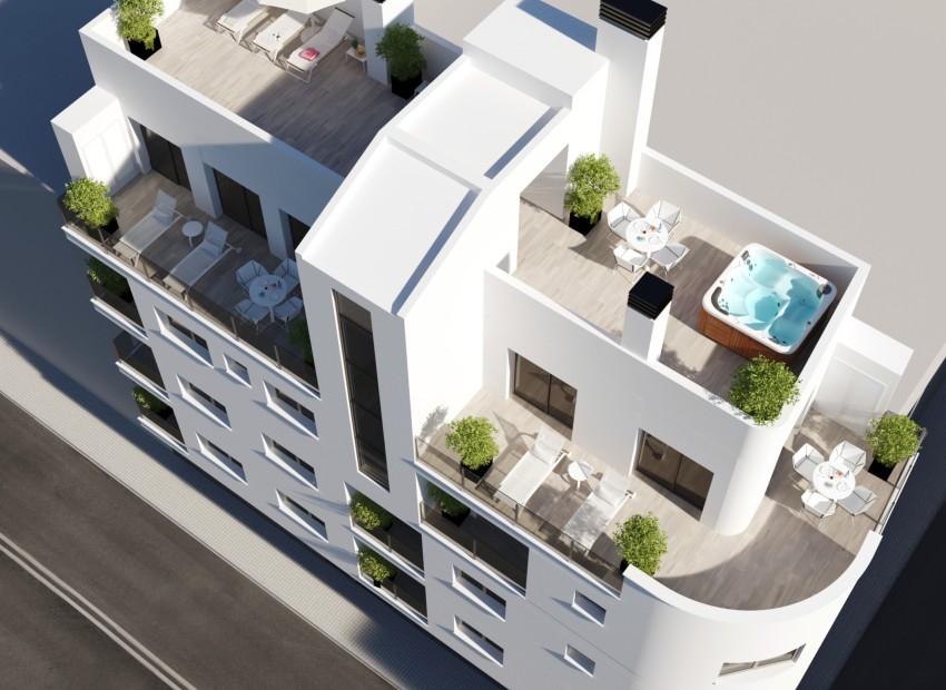 Neue Gebäude - Wohnung - Torrevieja