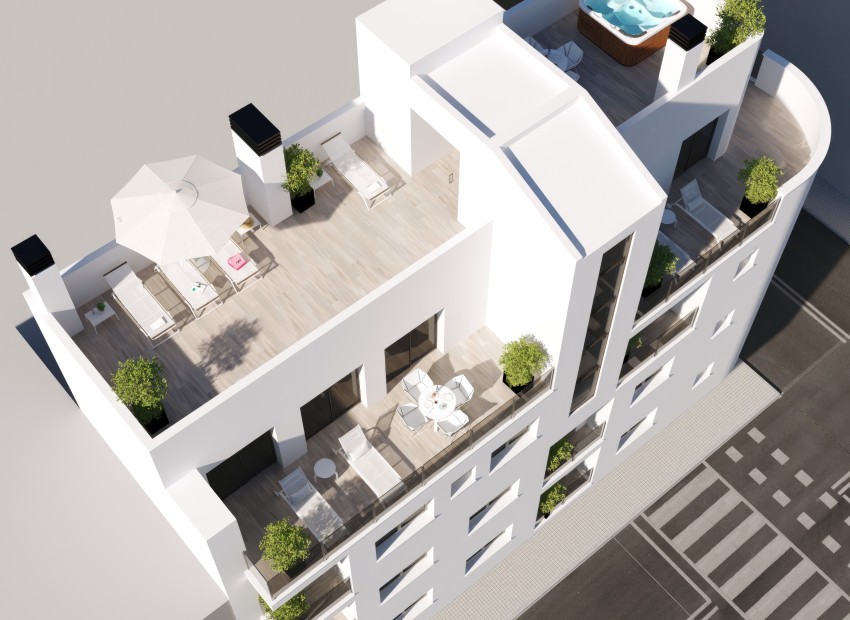 Neue Gebäude - Wohnung - Torrevieja