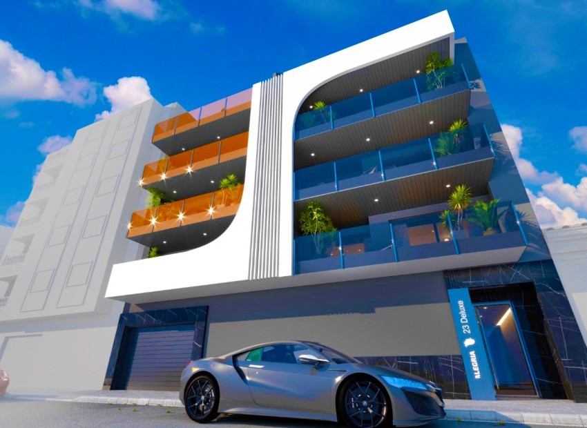 Neue Gebäude - Wohnung - Torrevieja