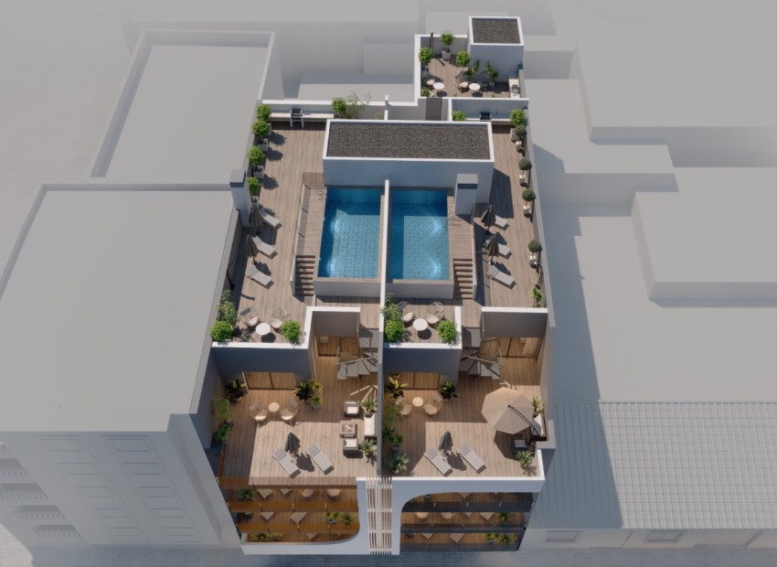 Neue Gebäude - Wohnung - Torrevieja