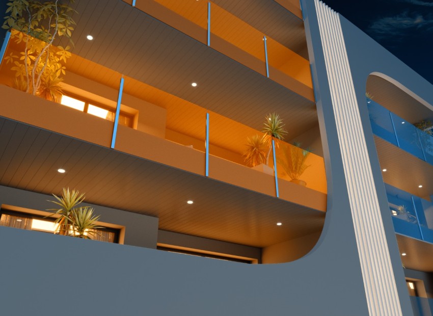 Neue Gebäude - Wohnung - Torrevieja