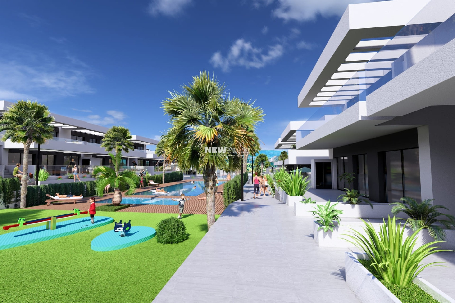 New Build - High-Bungalow - Algorfa