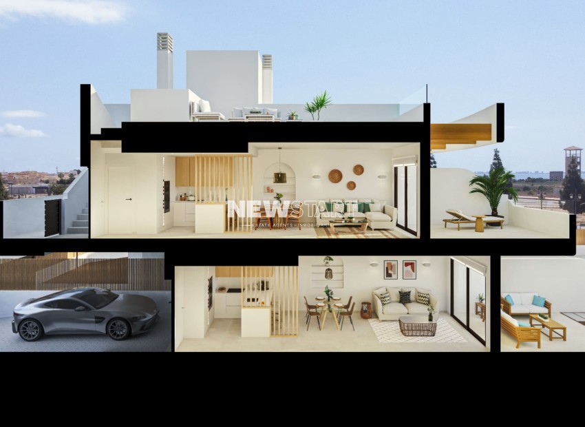 New Build - Low-Bungalow - Los Alcázares