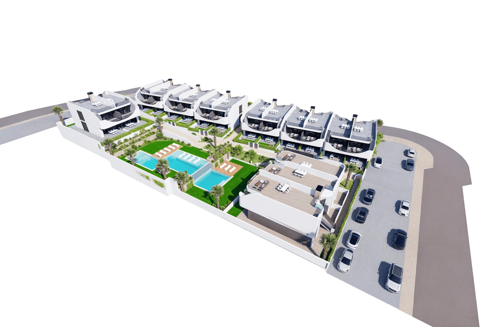 New Build - Low-Bungalow - San Miguel de Salinas