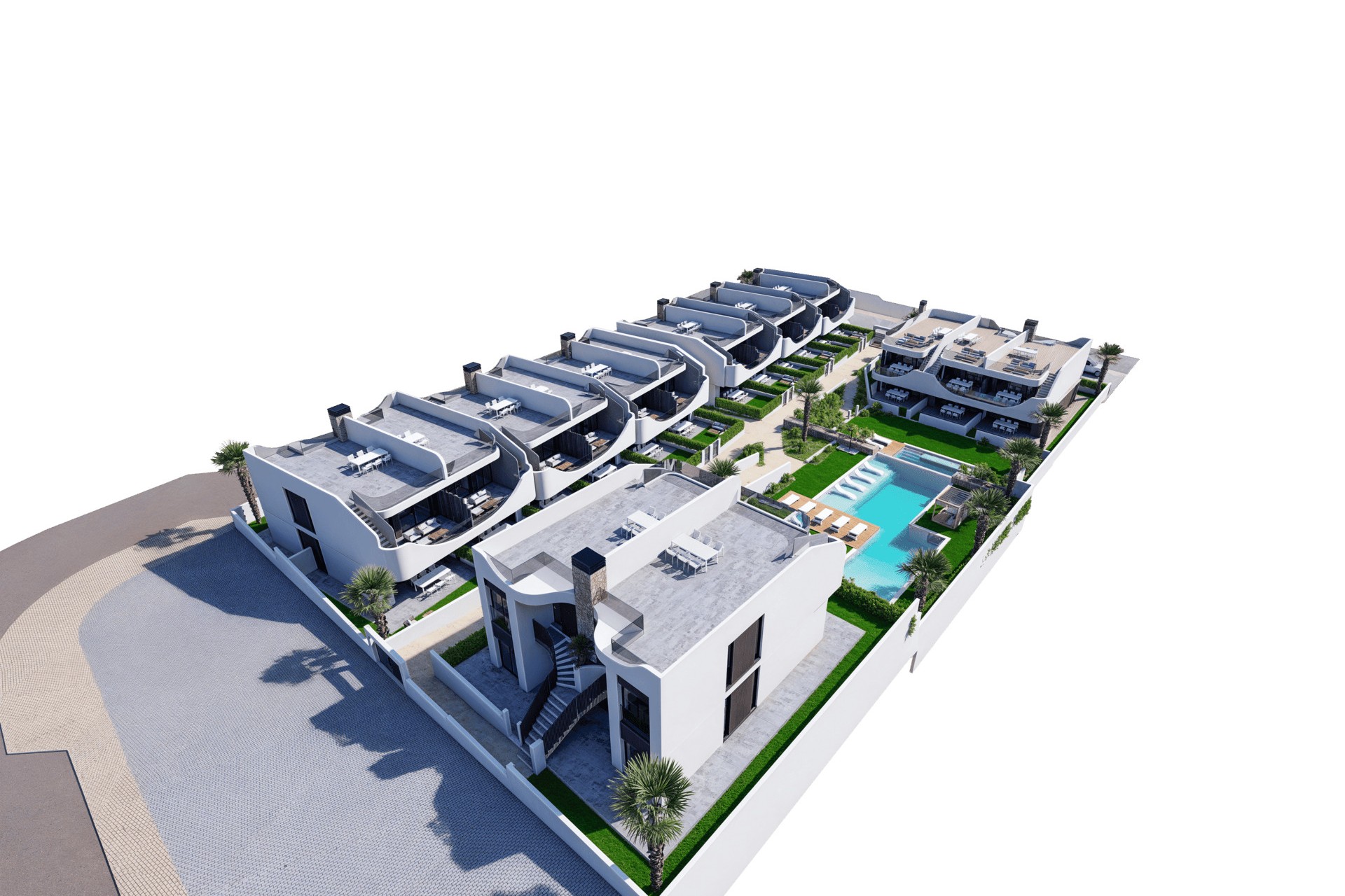 New Build - Low-Bungalow - San Miguel de Salinas