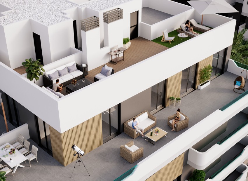 Nieuwbouw Woningen - Appartement - Santa Pola