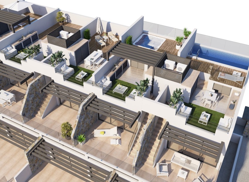 Nieuwbouw Woningen - Duplex appartement - Guardamar del Segura - Guardamar