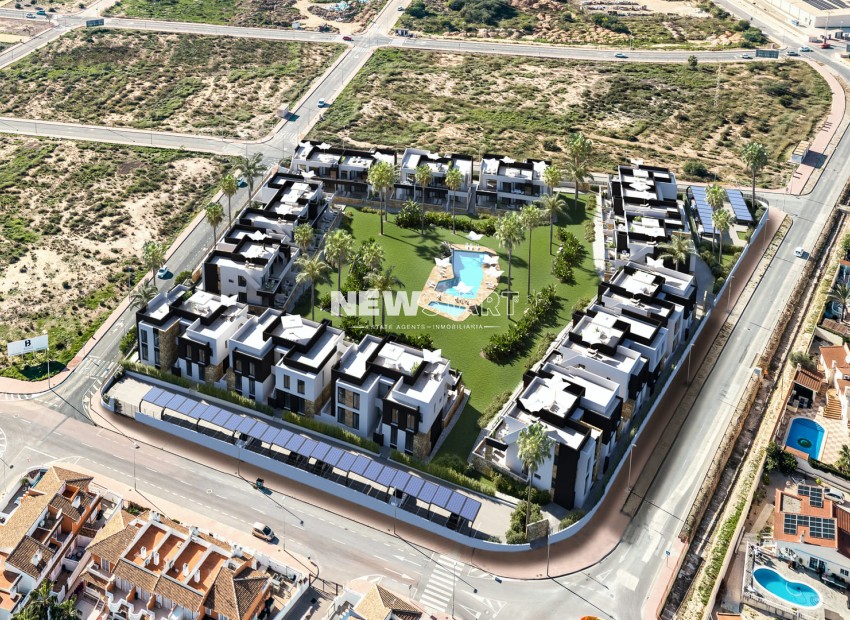 Nieuwbouw Woningen - Gelijkvloerse bungalow - Ciudad Quesada