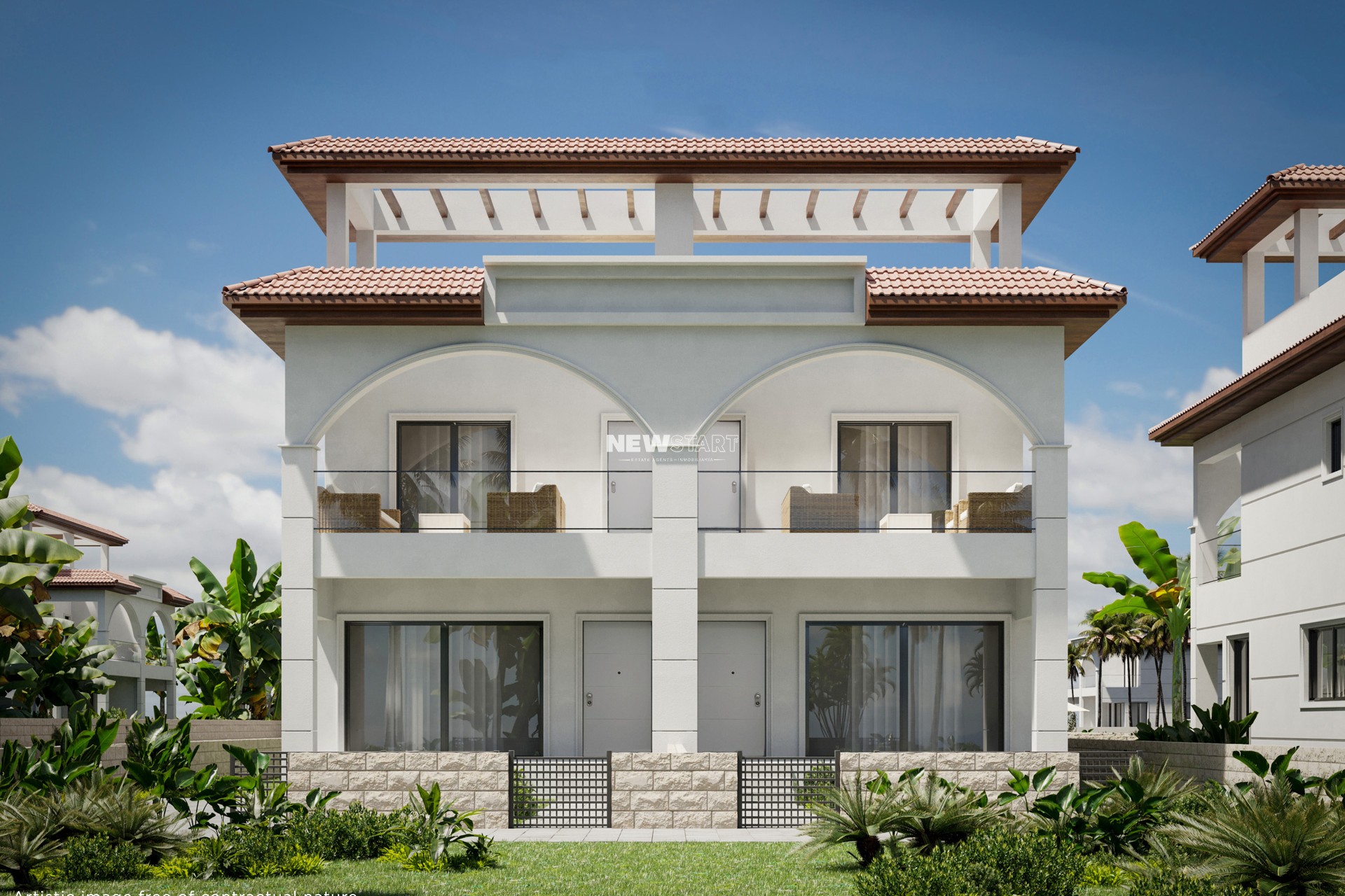 Nieuwbouw Woningen - Gelijkvloerse bungalow - Ciudad Quesada