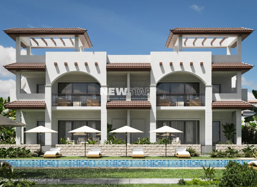 Nieuwbouw Woningen - Gelijkvloerse bungalow - Ciudad Quesada