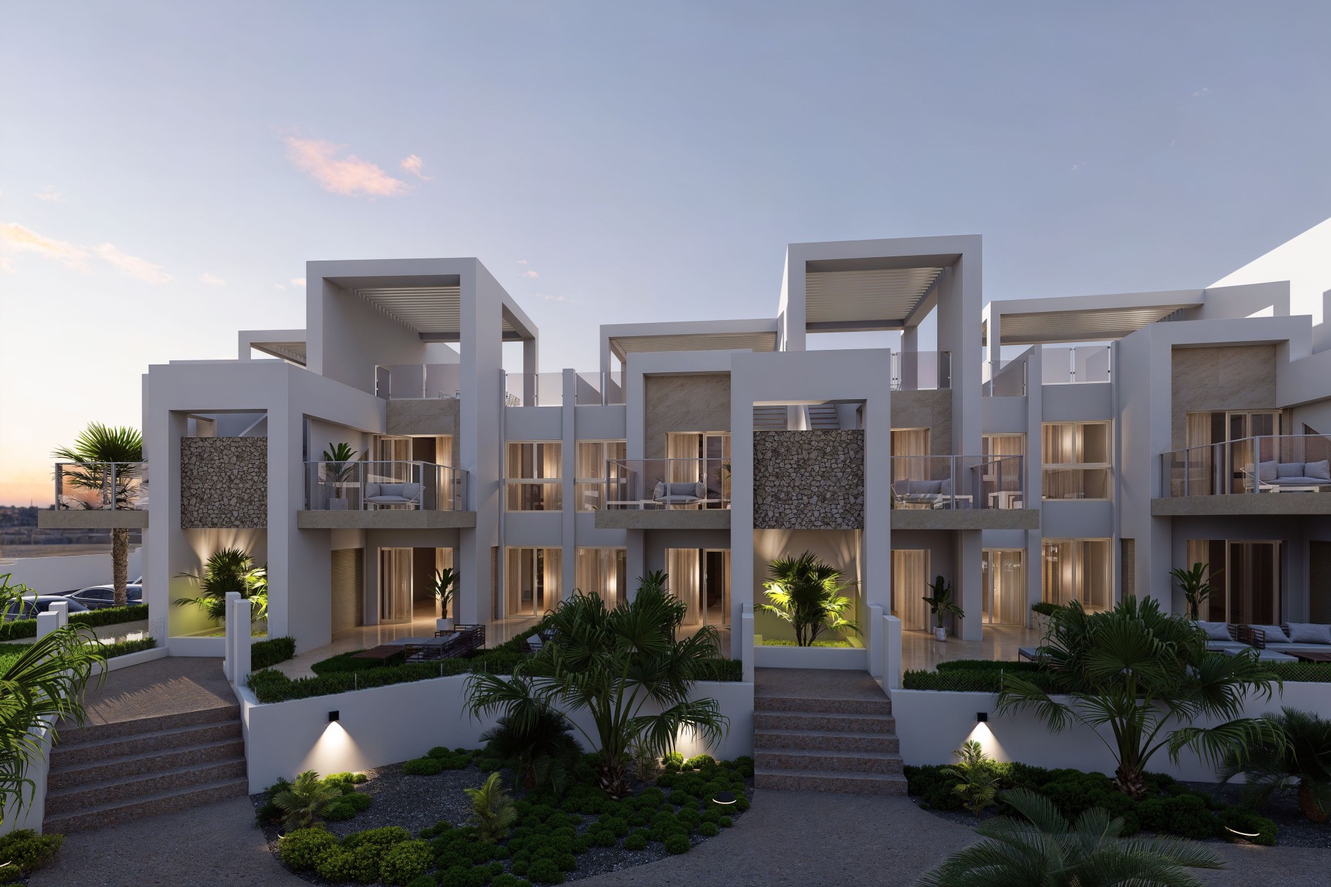 Nieuwbouw Woningen - Gelijkvloerse bungalow - Ciudad Quesada